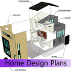 Plans de conception de maison icône
