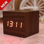 An antique wooden clock collection