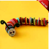 The idea of craft from shirt buttons