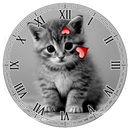 Kitty Clock Widget APK