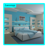 Slaapkamer van de luxe modell