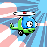 Funny Helicopter Shot