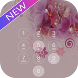 ”Pink Flower lock screen