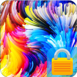 Rainbow Colours Lock Screen