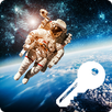 Space Man Galaxy ART Balloon Pattern Smart Lock APK