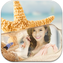 ボトルのガラス フレームの写真 / 写真フレームをボトル APK