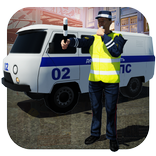 Police post in Russia