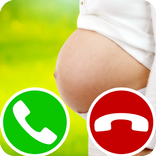 pregnant fake call