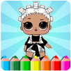 How to color lol surprise doll (coloring game) APK