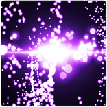 Radiant Particles Glitters 3D Live Wallpaper