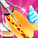 máquina de garra de comida de calle juego APK