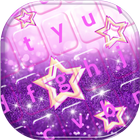 Purple Glitter Keyboard Changer icon