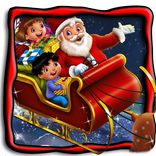 Santa Sleigh Surfer