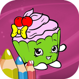 Shopkin Coloring Game