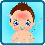 sick baby games