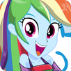 Dress up Fluttershy Rarity Rainbow Dash Pony Girl APK