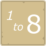 1 to 8