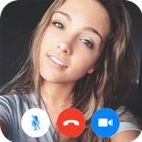 Video-Chat-App mit Mädchen im Chat Apps