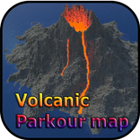 Volcanic Parkour map for Minecraft MCPE