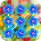 Spring Flowers Pattern Lock Screen