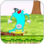 Oggy Skyboard Running