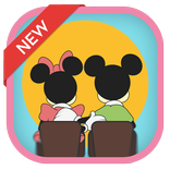 Runner Mickey and Minnie