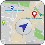 GPS Map & Navigation System Driving Directions Map