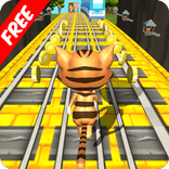 Subway Leo Cat Run Dash - Gold
