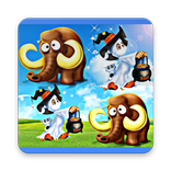 Memory match animals - fun & p