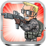 Metal Contra rambo Soldier