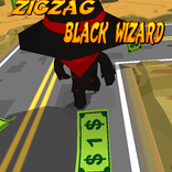 Zig Zag Black Wizard