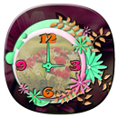 Flower Clock Live Wallpaper APK