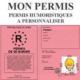 Mon permis personnalisé