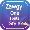 Zawgyi One Fonts Style APK