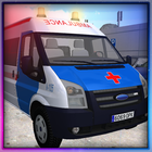 Ambulance Garage Parking icon