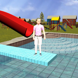Water Slide Uphill Adventure Rush