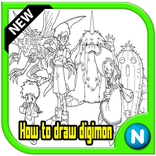How to draw digimon