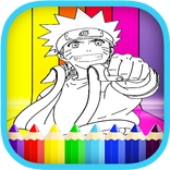 Anime Coloring Book