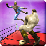 Superheroes Ring Fighting: Spider vs Monster Hero
