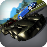 Racing on Batmobile 3D