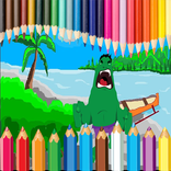 Coloring Hulk
