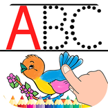 ABC ingilizce alfabesi yazma & hayvanlar boyama