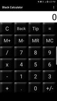 Black Calculator screenshot 1