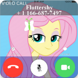 Fluttershy video call *OMG NICE Little Pony