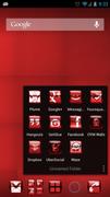Liquid Red Icon Pack Ekran Görüntüsü 4