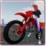 Motocross Volcano Jumping
