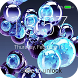 Bubbles Lock Screen
