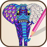 Animal Mandala Coloring Book