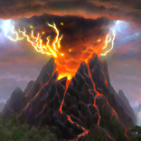 Volcano Fruit Machine