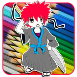 ”Manga Anime Coloring Books